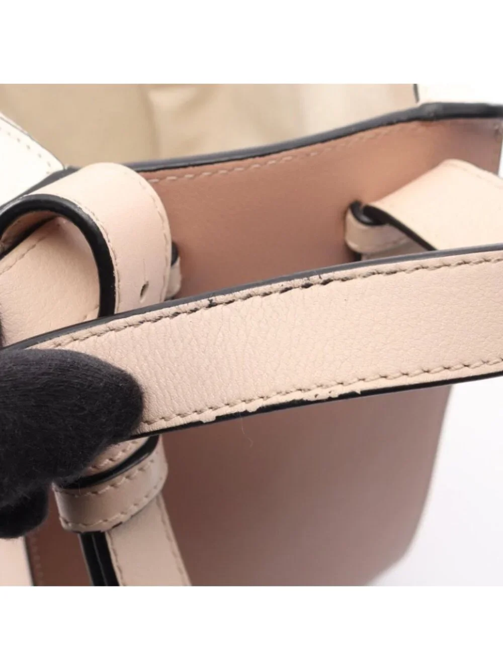 Loewe Handbag Hammock Small 2-Way Light Pink Leather